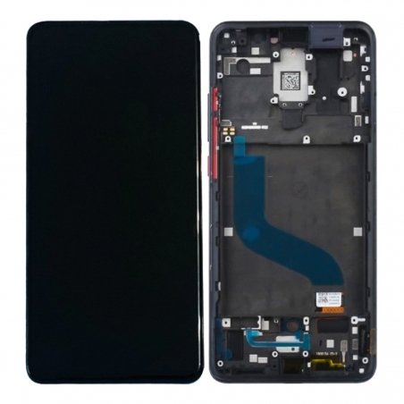 Bloc écran compatible pré-assemblé pour Xiaomi Mi 9T et Mi 9T Pro Noir Carbone_photo2