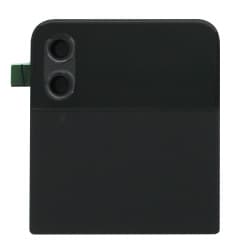 Vitre arrière supérieure pour Samsung Galaxy Z Flip4 noir_photo1
