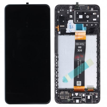 Bloc écran LCD pré-monté sur châssis pour Samsung Galaxy A13 (5G) noir_photo1b