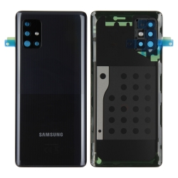 Vitre arrière pour Samsung Galaxy A51 (5G) Noir photo1