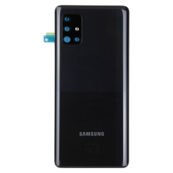 Vitre arrière pour Samsung Galaxy A51 (5G) Noir photo2