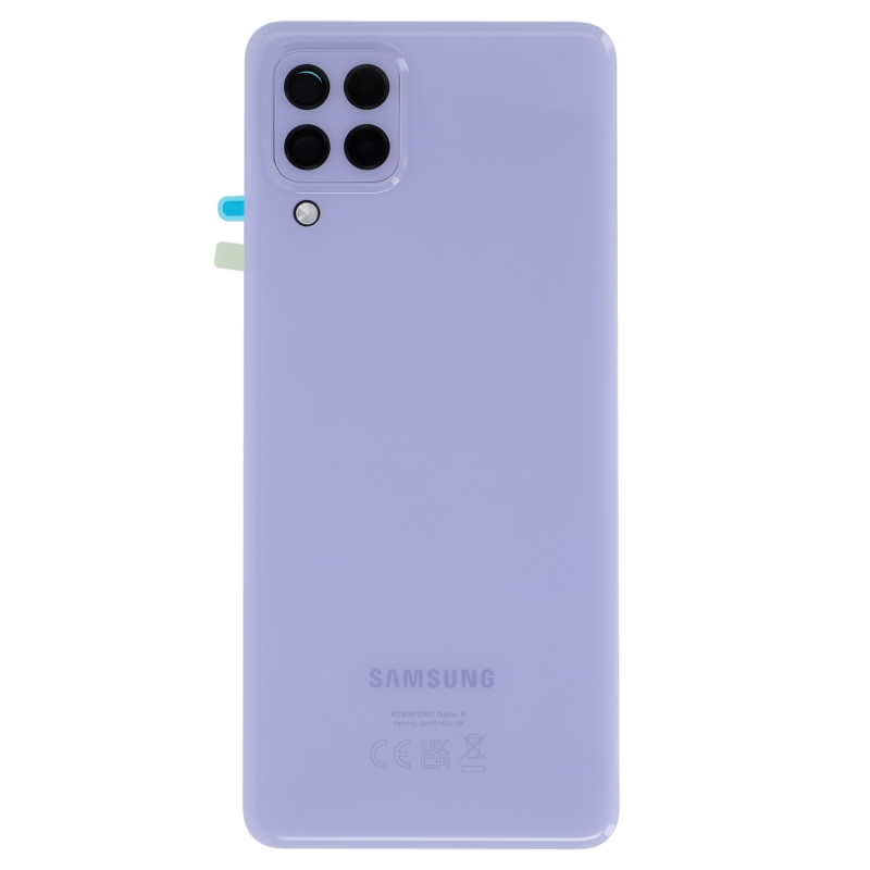 Vitre arrière pour Samsung Galaxy A22 Violet photo2
