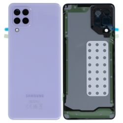 Vitre arrière pour Samsung Galaxy A22 Violet photo1
