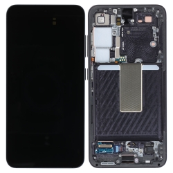 Bloc écran Dynamic AMOLED pré-monté sur châssis pour Samsung Galaxy S23 Noir photo1