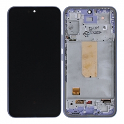 Bloc écran pré-monté sur châssis pour Samsung Galaxy A54 Violet photo 1