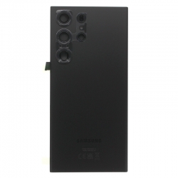 Vitre arrière pour Samsung Galaxy S23 Ultra Noir_photo1
