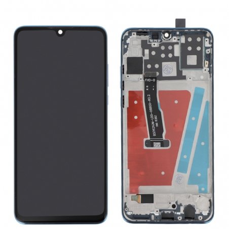 Ecran complet reconditionné avec châssis pour Huawei P30 Lite Bleu photo 2