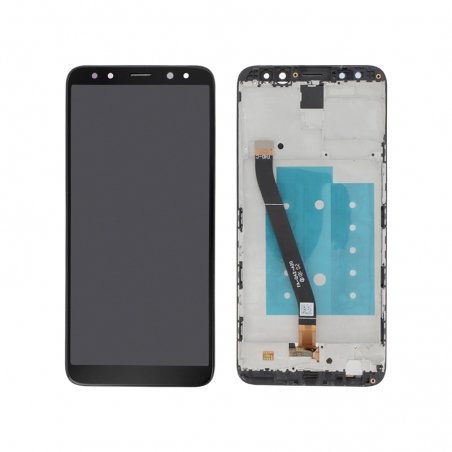 Ecran complet avec châssis compatible pour Huawei Mate 10 Lite Noir2