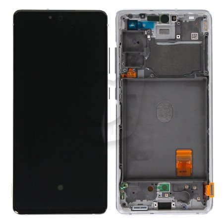 Bloc écran Super AMOLED pré-monté sur châssis pour Samsung Galaxy S20 FE Blanc 5G_photo1b