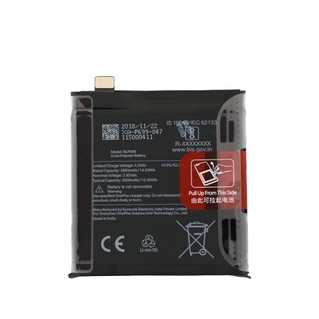 Batterie compatible pour OnePlus 7 Pro photo