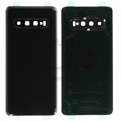 Vitre arrière compatible pour Galaxy S10 5G Noir_photo1