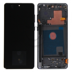 Bloc écran Super AMOLED Plus pré-monté sur châssis pour Samsung Galaxy Note 10 Lite Noir - Compatible_photo1