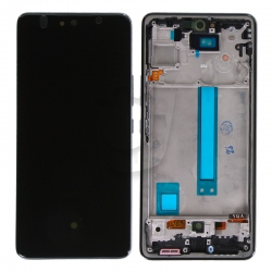 Écran Super AMOLED complet compatible avec châssis pour Samsung Galaxy A53 (5G) Noir_photo1