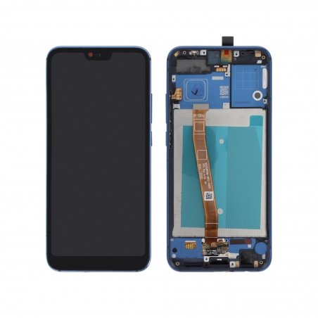 Cache Batterie Arrière Bleu Pour HONOR 10 (COL-L29/COL-AL10) - Coque De Remplacement Pour Réparer Ou Personnaliser