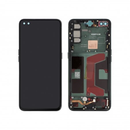 Bloc écran d\'origine prémonté sur châssis pour Realme X50 Pro 5G Vert - photo 1