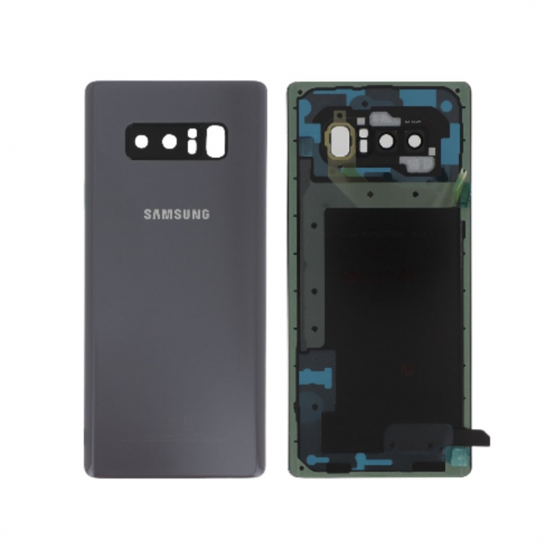 Vitre arrière d\'origine pour Samsung Galaxy Note 8 Gris - photo 1