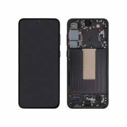 Bloc écran d\'origine prémonté sur châssis pour Samsung Galaxy S23+ Noir - photo 1