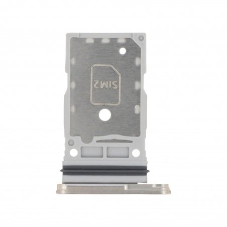 Tiroir SIM d\'origine pour Samsung Galaxy S23 et S23+ Crème - photo 1