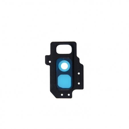 Lentille et contour de caméra arrière pour Samsung Galaxy S9+ Noir - photo 1