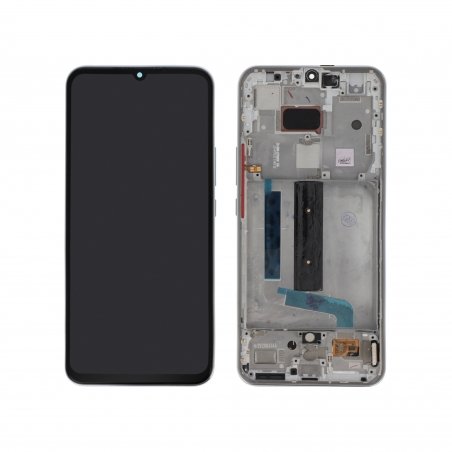 Ecran avec châssis reconditionné pour Xiaomi Mi 10 Lite Blanc - photo 2