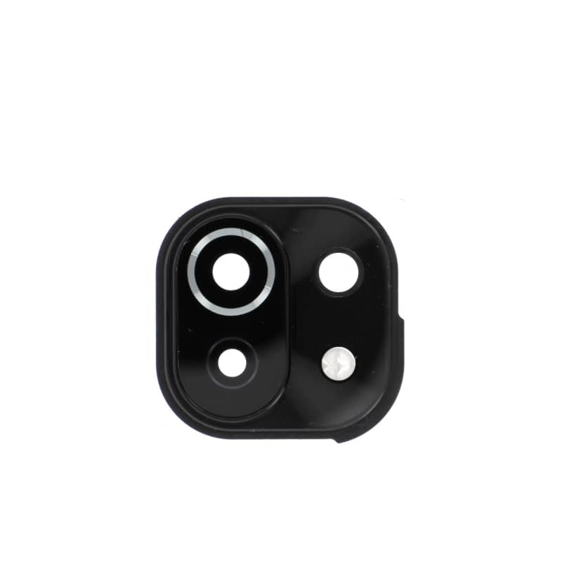 Lentille et contour de caméra arrière pour Xiaomi Mi 11 Lite 4G Noir - photo 1