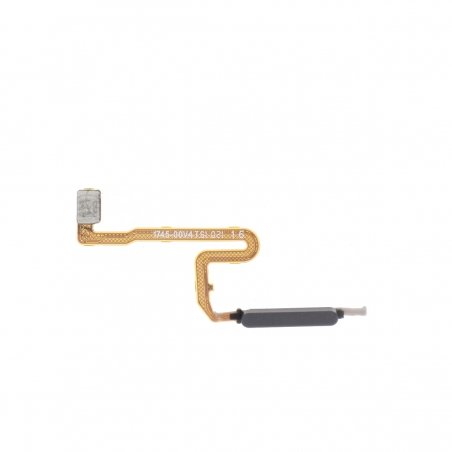 Nappe et bouton lecteur d\'empreintes pour Xiaomi Redmi Note 10 Pro Gris - photo 1