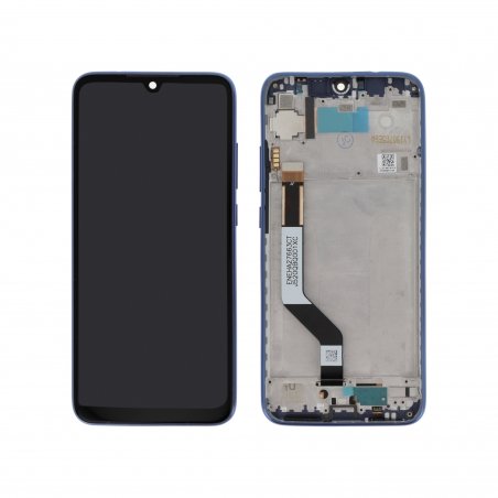 Ecran avec châssis pour Xiaomi Redmi Note 7 Bleu - photo 1