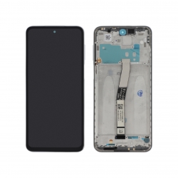 Ecran avec châssis reconditionné pour Xiaomi Redmi Note 9S Blanc - photo 1