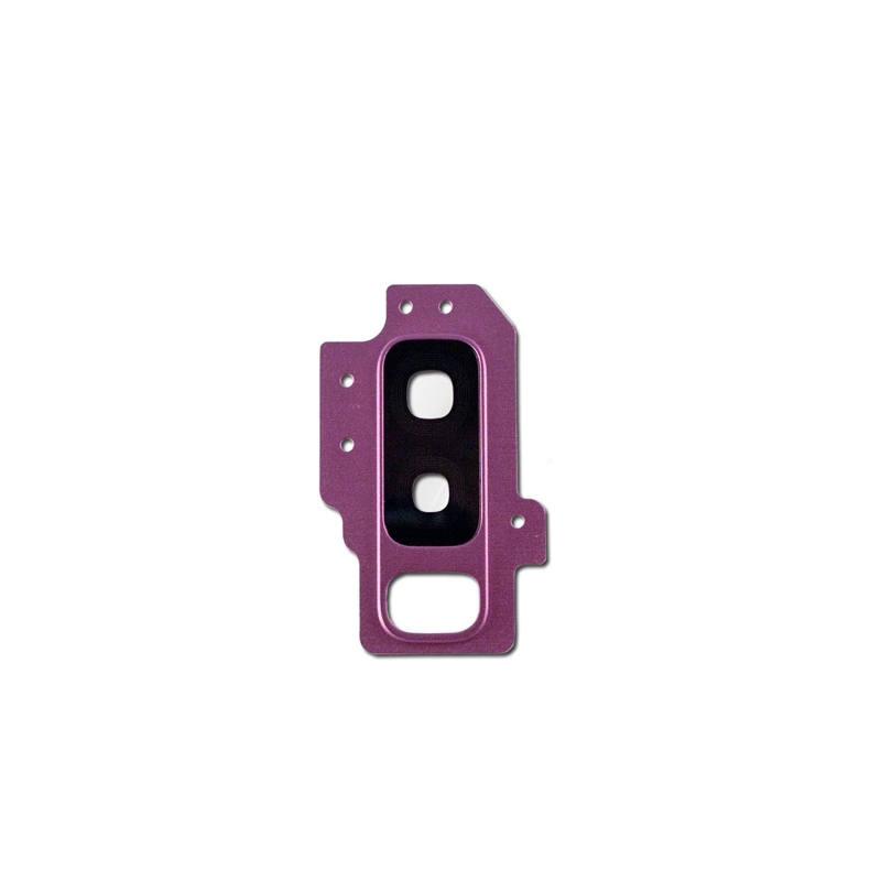 Lentille et contour de caméra arrière pour Samsung Galaxy S9+ Violet - photo 1