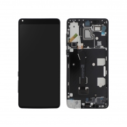 Bloc écran d\'origine prémonté sur châssis pour Xiaomi Mi Mix 2S Noir - photo 1