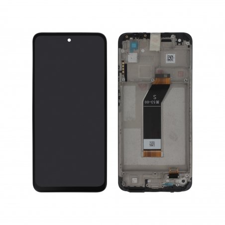 Bloc écran d\'origine prémonté sur châssis pour Xiaomi Redmi 10 2022 Noir - photo 2