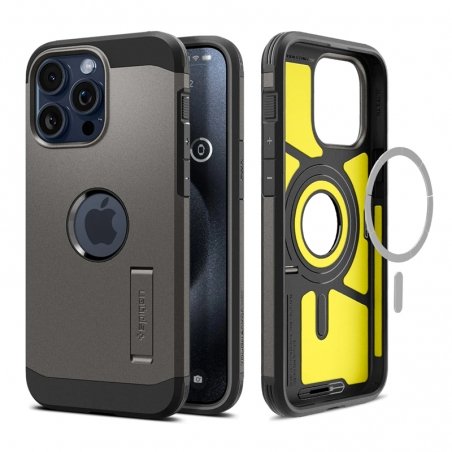 Coque Spigen Tough Armor bronze pour iPhone 15 Pro_photo2