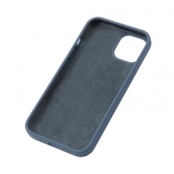 Housse silicone pour iPhone 15 Pro Max avec intérieur microfibres Bleu de minuit 2