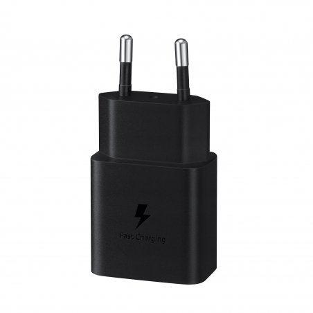 Chargeur SAMSUNG  USB-C 15Watt  sans Câble Noir Bulk photo 1