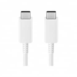 Câble USB C vers USB C SAMSUNG, charge ultra rapide 45W 1,8m Blanc photo 1