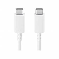 Câble USB C vers USB C SAMSUNG, charge ultra rapide 45W 1,8m Blanc photo 1