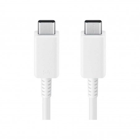 Câble USB C vers USB C SAMSUNG, charge ultra rapide 45W 1,8m Blanc photo 1