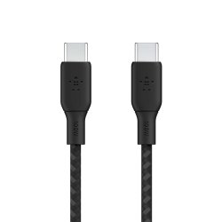 Câble USB-C vers USB-C BELKIN Tressé 100W 2 mètres photo 4