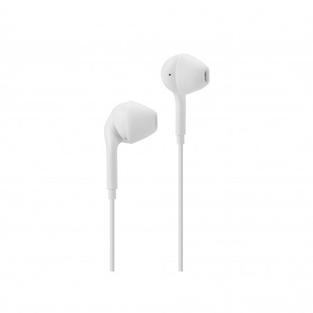 Ecouteurs USB-C Blanc avec micro et télécommande photo 2