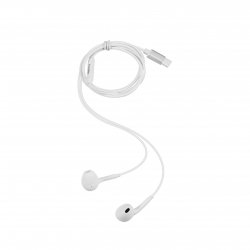 Ecouteurs USB-C Blanc avec micro et télécommande photo 3