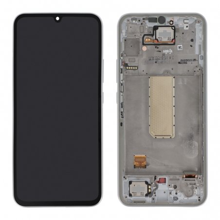 Bloc écran Super AMOLED pour Samsung Galaxy A34 argent_photo1b