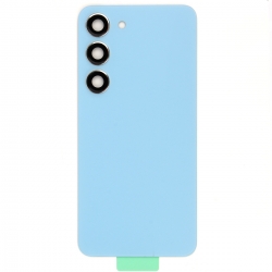 Vitre arrière compatible Samsung Galaxy S23 Bleu photo1