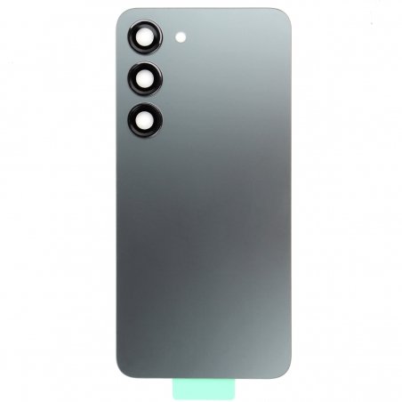 Vitre arrière compatible Samsung Galaxy S23 Vert photo1