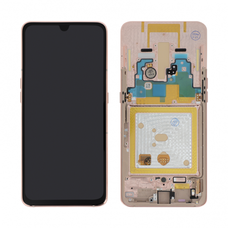 Écrn OLED Complet avec châssis GOLD pour Samsung Galaxy A80 (A805F) photo 2