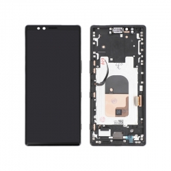 Bloc écran Complet Noir avec châssis pour Sony Xperia 1 reconditionné