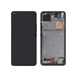 Bloc écran Complet Noir avec châssis pour Xiaomi Mi 11 Pro 5G reconditionné
