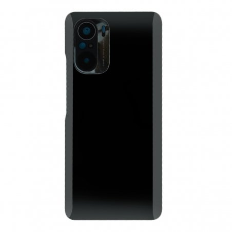 Vitre arrière compatible Xiaomi Poco F3 et Mi 11i Noir_photo1