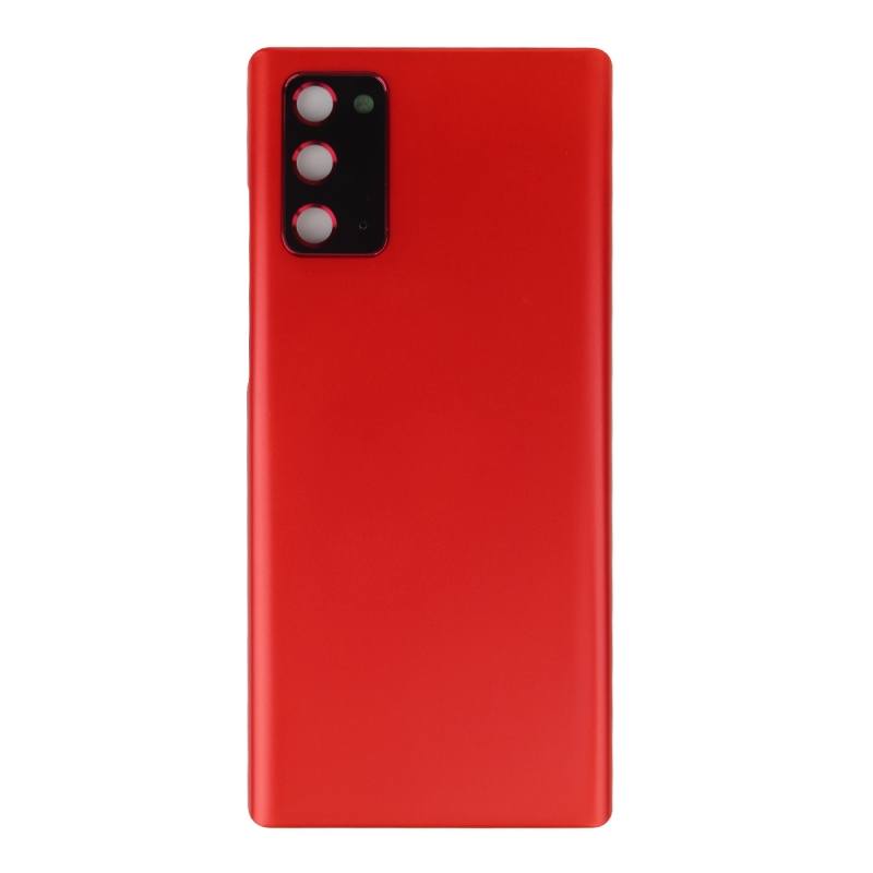 Vitre arrière Rouge compatible pour Samsung Galaxy Note 20_photo1
