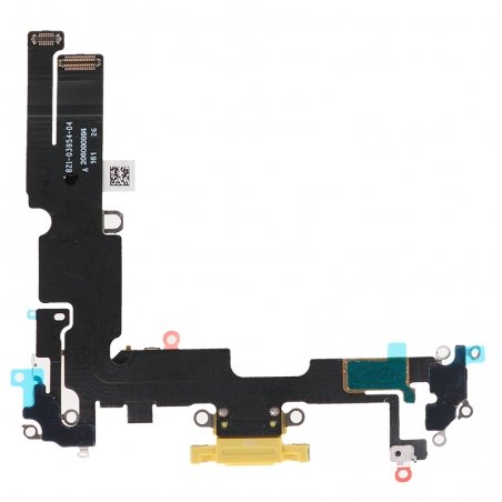 Connecteur de charge Lightning pour iPhone 14 Plus jaune_photo2