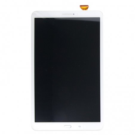 Bloc écran PLS LCD pré-monté sur châssis pour Samsung Galaxy Tab A 10.1 (2016) Blanc_photo1